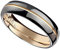 Taffstyle Band Ring Titan Wolfram Schwarz Rosegold IP Ehering Herrenring Damenring Partnerring Freundschaftsring Damen Herren Größe 71 (22.6)