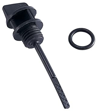 Medidor de Aceite de Motocicleta, MoreChioce Varilla de Nivel de Aceite del Motor Tapa del Tanque de Combustible ABS Compatible con GY6-125150506080 Motocicletas Scooters Ciclomotor