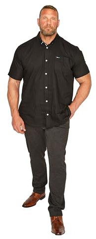 BadRhino Big & Tall Charcoal Stretch Trousers - Men's - Plus Size Curve