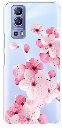 Auotu Hülle Mit Kamera Schutz Soft TPU Silikon Case Etui Tasche Cover für Vivo Y52 5G / Vivo Y72 5G Smartphone (Mode 12)