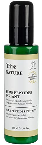 Tahe Nature Tratamiento capilar instantáneo antirrotura Pure Peptides Instant con Biotecnología reparadora del cabello, 100 ml