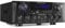 Fenton AV430B Karaoke Verstärker mit Echo, kompakter 600 Watt Bluetooth Verstärker, 2X MIC-In, 2X Cinch-In, MP3-Player, USB, SD, Stereo-HiFi-Verstärker, Amplifier inkl. Fernbedienung - Schwarz