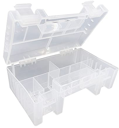 WYAN Battery Organizer Holder-2 Pcs AA/AAA Battery Storage Case,Each can Hold 20pcs AA batteries+14Pcs AAA batteries+2 Pcs 9V batteries(Batteries are Not Included)