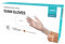 EUROPAPA® - Lot de 100 gants jetables en vinyle sans latex et non poudrés - Taille S, M, L et XL (Transparent, XL)