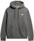 Superdry Herren Essential Hoodie mit Logo Karbongrau Meliert XXXL