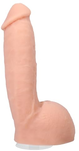 Doc Johnson Signature Series - Girthmasterr - 8.5 Inch Realistic ULTRASKYN Dildo with Removeable Vac-U-Lock Suction Cup - F-Machine & Harness Compatible - for Adults Only, Vanilla