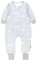 TupTam Baby Schlafsack mit Füßen und Ärmeln – Ganzjahres Schlafsack Baby 2.5 TOG, OEKO-TEX zertifiziert, Farbe: Wolken mit Sternen und Mond Grau, Größe: 68-74