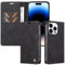 FERLAN Cover Custodia per Huawei Mate 10 lite,Flip Wallet Case Custodia Huawei Mate 10 lite,Magnetica Portafoglio Protettiva in pelle - Nero