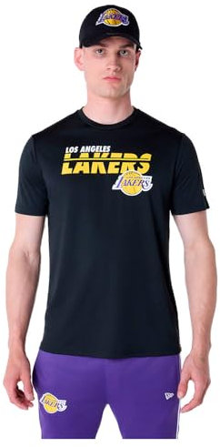 LOS ANGELES LAKERS New Era NBA Essentials T-Shirt Noir