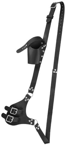 Nicear Medieval Leather Belt With Sword Holster Frog Holder Set Halloween Knight Warrior Pirate Costume Halloween Knight Pirate Viking Warrior Costume