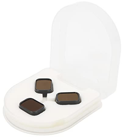 Mtlavishness Drone Camera Filter Set 3 in 1 ND Filters Light Reduction Lens Filter for DJI Mini 3 Pro Drone ND16 ND64 ND256