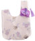 COLLBATH Handgelenktasche -abendtasche Armbandtasche Im Orientalischen Stil Vintage Blumenhalnen Aufbewahrungstasche Aus Blumenkupplungskupplung Violet Stoff
