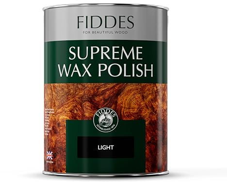 Fiddes Supreme Wax Polish 5 Litre, Light