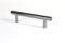 GedoTec Stangengriff Chrom Relinggriff Küche Möbelgriff Ø 12 mm rund - Modell LINEA | Bohrabstand 160 mm | Stahl Vollmaterial massiv | Möbelbeschläge | 1 Stück