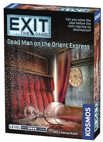 EXIT: Dead Man on The Orient Express - Escape Room Game - 1 to 4 Players - 12 and up