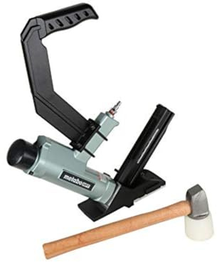 Metabo HPT Flooring Stapler, Pro-Preferred Pneumatic Power Nailers in Flooring Tools, Power Stapler with Detachable Long-Reach Handle, 15.5 Gauge, 1/2” Staples, Length 1” to 2”, N5010AB