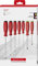 PB Swiss Tools Schlitz Pozidriv Schraubendreher Set PB 8250.P | 100% Swiss Made | 7-teiliges SwissGrip Schraubenzieher Set Schlitz 1/2/3/4/5 PZ 1/2 für universellen Einsatz in Industrie und Handwerk