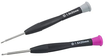 1.5mm Y Tip Triwing and Phillips PH000 Screwdriver Precision Magnetic Screwdriver Set Compatible with Nintendo Switch JoyCon Repair Tool Kit