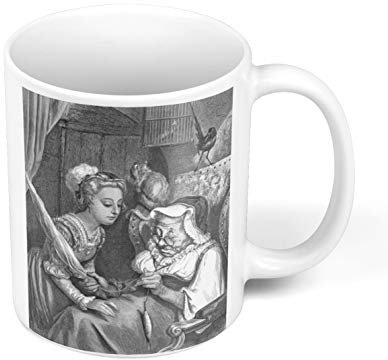 Fabulous Mug Céramique La Belle Au bois Dormant Gustave Dore Conte Gravure