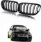 Gangying E92 E93 Rejilla Negra para BMW Serie 3 E92 E93 Coupé/Cabrio 328i 335i Facelift E93 Parrilla Doble Negro riñones(no para M3)2011 2012 2013