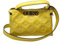 GUESS Damen Handtasche Marke Aus Synthetischem Leder Material. Gelb, gelb, Einheitsgröße