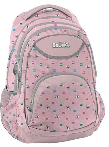 PASO BU22PK-2708, Schulrucksack BeUniq PINK, Pink