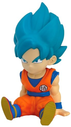 Plastoy Dragon Ball Super Spardose Son Goku Super Saiyan Blue - Kunststoff - 19 cm