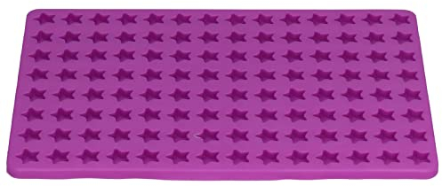 HEEPDD Mini Molde de Silicona para Galletas, Molde con Forma de Estrella para Golosinas para Cachorros, Golosinas para Perros, Gelatina, Caramelo, Fondant de Chocolate