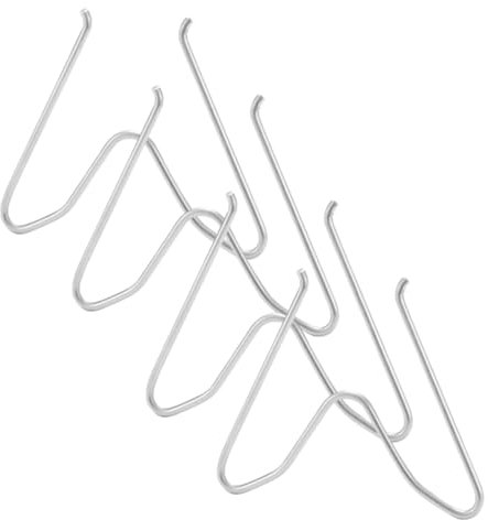 POPETPOP 4pcs Portable Gas Tank Holder Outdoor Camping Small Stainless Steel Propane Tank Rack Camping Supply