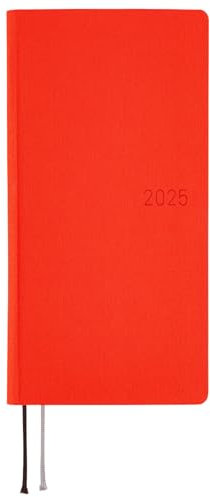 Hobonichi Techo 2025 Weeks MEGA [Englisch/Hoch und Schlank/Januar Start/Planer] Colors: Chili-Pfeffer