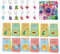 JWTRSVTY 74 Pezzi Regalo di Compleanno per Bambini, Tema Mostri, Portachiavi, Sacchetti Regalo per Ragazzi e Ragazze