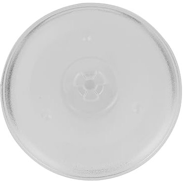 Garneck Plato De Vidrio Para Microondas Reemplazo Tipo y Resistente y Fácil De Limpiar