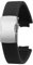 POYNMRE Compatibile con Citizen CA4250-03E CA4252 AW1420 AW1422 Cinturino for orologio in gomma siliconica Cinturino sportivo da polso 26X14mm Braccialetto impermeabile convesso(Rubber-Black)