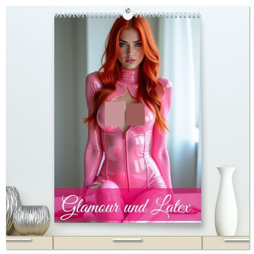 Glamour & Latex (hochwertiger Premium Wandkalender 2026 DIN A2 hoch), Kunstdruck in Hochglanz: Latex in Perfektion (CALVENDO Erotik)