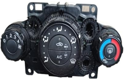 Panneau de commande de climatisation, interrupteur de climatisation, interrupteur d'air froid et chaud, Compatible Pour Ford Fiesta, 1 pièce(1PC A)