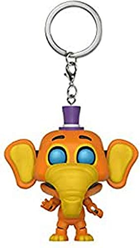 Funko Pocket POP! Keychain: Five Nights At Freddy's (FNAF) Pizza Sim: Orville Elephant - FNAF Pizza Simulator - Mini-figurine en Vinyle à Collectionner Porte-clés Fantaisie - Cadeau de Noël