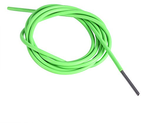 Cavo Freno Bici, 2m Cavo per Bici Deragliatore Tubo Flessibile per Alloggiamento Freno per Bicicletta da Montagna(5mm-Verde)