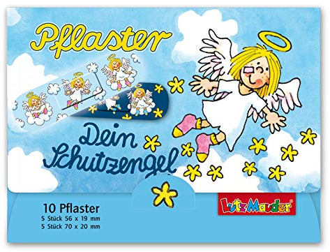 Neu: 10 Kinderpflaster * Schutzengel * von Lutz Mauder | 14618 | Pflaster Pflasterbriefchen Kinder Krankenhaus Engel Himmel Heftpflaster