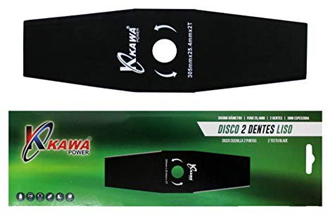 Kawapower Disco Cuchilla de 2 Puntas 305X3.0 para Desbrozadora