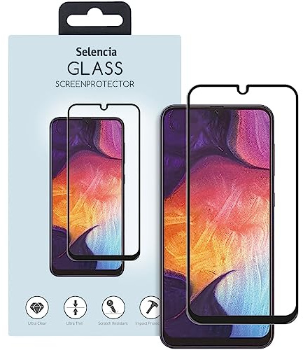 SELENCIA Premium Displayschutz Gehärtetes Glas - Geeignet für Samsung Galaxy A30s/ A50/ M31
