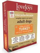 Lovejoys Pet Food (Turkey with Brown Rice & Vegetables (3x395g))