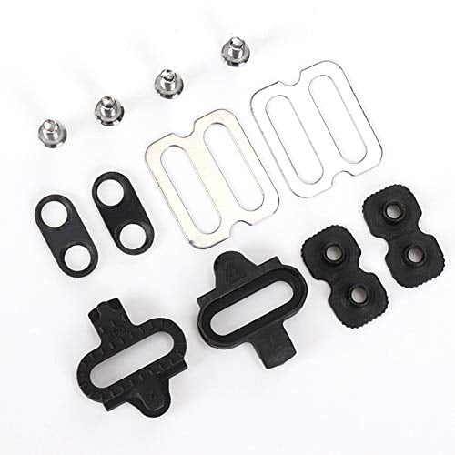 Keenso Mountain Bike Accessories Cleats Set,Bike Accessories Accessories for SPD Pedals PD-M520 M540 M324 M545 M424 M647 M959 Riding