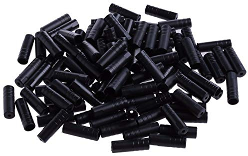 4MM 100 Pieces Plastic Bike Shifter Cable Cap Tips Wire End Cap, MoreChioce Lightweight Replaceable Cable Tips Housing Terminals for Brake Cables Cover for MTB Bicycle Racing Bike