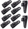 Zocipro 10 Stück Tarp Clips Set, Planenclips, Planenbefestigung, Zeltplanen Clips für Zeltplane zur Verhinderung von Sturm, Zeltplanen-Klemme Planenhalter für Camping Zelte Abdeckung
