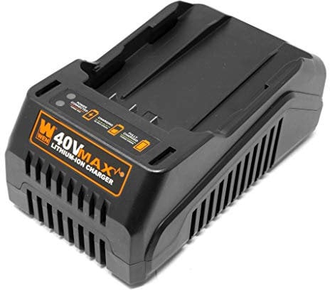 WEN 40400C 40V Max Lithium-Ion Quick Charger, Black