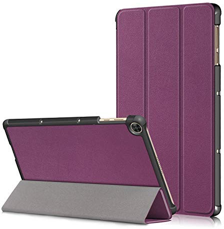 Bspring Cover Case Compatible with Huawei MatePad T10S / T10 2020, Ultra Thin Smart Leather Cover Case with Stand Function for Huawei MatePad T10 2020/T10S 2020，Purple