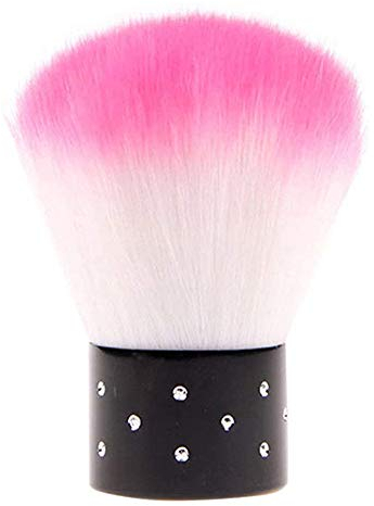 J Shop Pinceau anti-poussières pour les ongles Couleur aléatoire Outil de nettoyage pour nail art
