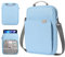 TiMOVO 9-11 Funda para Tableta con Correa de Hombro para iPad 11 Pulgadas A16 2025, iPad 10ª Gen.10.9, iPad 10.2, iPad Air 11/Air 5ª/4ª Gen. 10.9, Galaxy Tab A9+/A9 Plus 11, Azul Claro