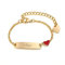 Kinder Baby Armband Mädchen Gravur:VNOX Personalisierte Armbänder Tochter|Gravierbare Kinderarmkette|Taufarmband Junge Mädel|Herzanhänger Namensarmband Babyarmband Taufgeschenke,12cm Gold