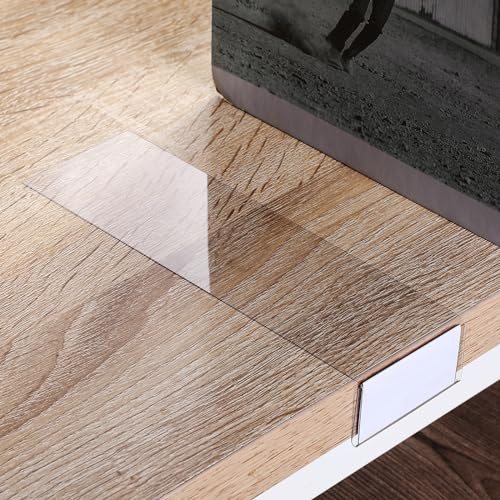 15 Stück Bewegliche Regal Etikettenhalter Klar Regale Tags Bewegliche Bibliothek Regal Markierungen Transparenter Regal Etikettenhalter für Klassenzimmer Büro (6,5 x 2 x 1 Zoll)